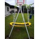 Įbetonuojamas sporto kompleksas-aikštelė vaikams SANRO FITNESS-4 baltai-salotinis, iki 100kg Įbetonuojamas sporto kompleksas-aikštelė vaikams SANRO FITNESS-4 baltai-salotinis, iki 100kg
