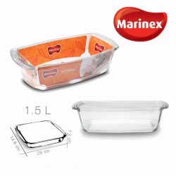 Indas kepimui stikl. 1.5L 27*14*7cm Marinex