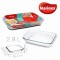 Indas kepimui stikl. 2.9L 39*24*5cm Marinex