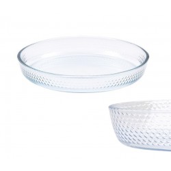 Indas kepimui stiklinis 3.2L 35*24.4*6.6cm oval