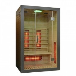 Infraraudonųjų Spindulių Pirtis AMO-EA2R GRIGIO 121x106x192 cm.