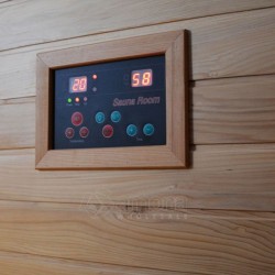 Infraraudonųjų Spindulių Pirtis AMO-EA3R NERO 150x120x190cm