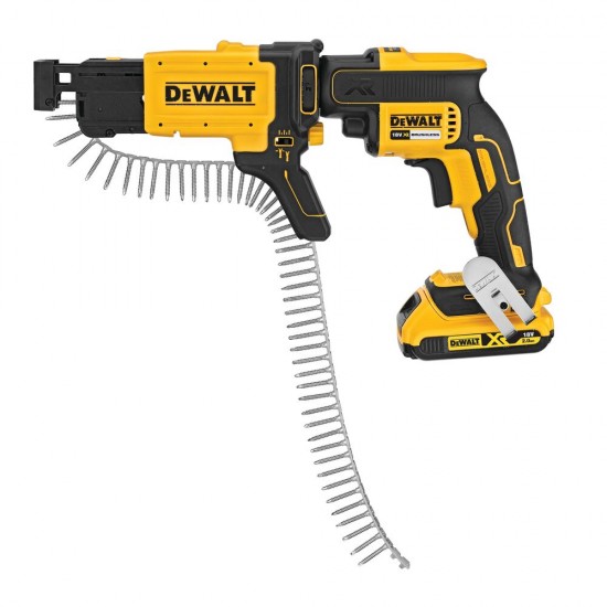 Juostinis suktuvas DeWALT DCF620D2K+DCF6202 2x2 Ah Juostinis suktuvas DeWALT DCF620D2K+DCF6202 2x2 Ah