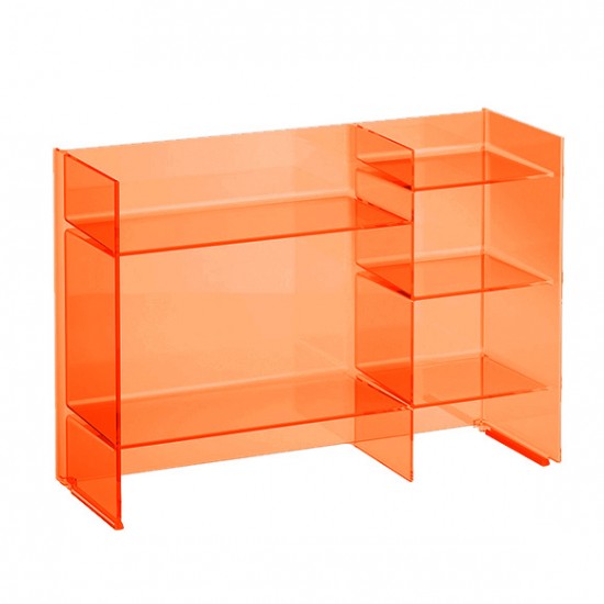 Kartell by LAUFEN Lentynų modulis Sound-rack 530x750x260 mm, spalva oranžinė