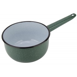 Kaušas emal. 16cm 1.6L GREEN