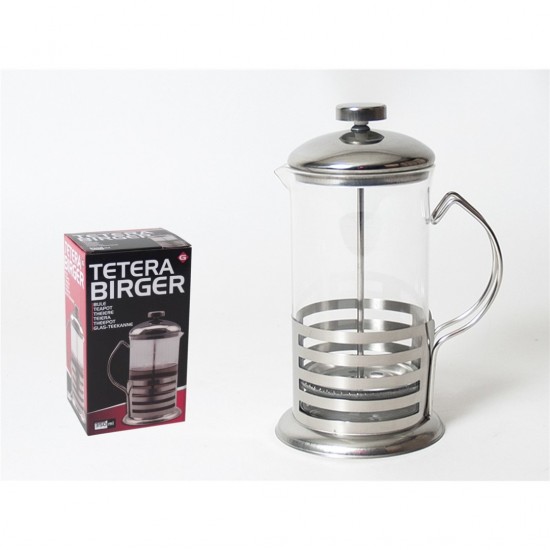 Kavinukas stikl. 800ml nuspaudž. BIRGER