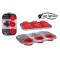 Kepimo forma keksiuk met/silikon28.5*19*3cm 248SAN