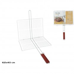 Kepimo grotelės med.rank. 40*30cm BBQ