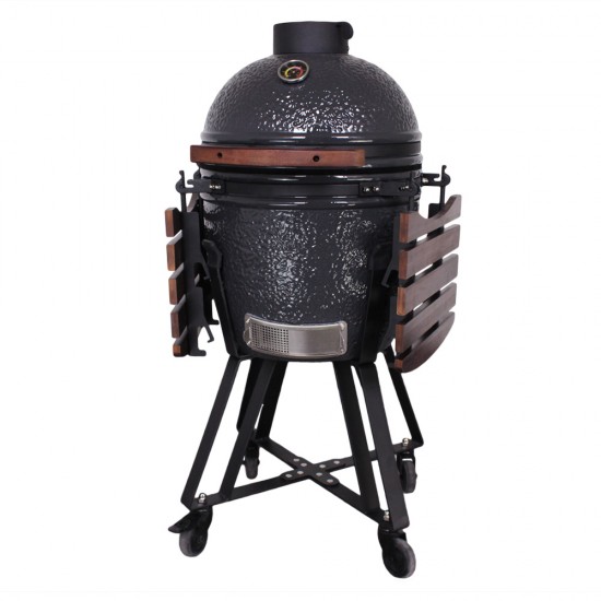 Kepsninė Kamado Media E-21 BBQ Juoda