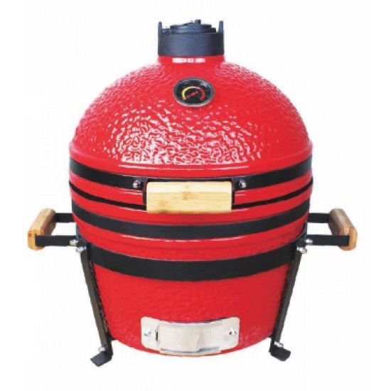 Kepsninė Kamado Mini E-16M BBQ Raudona