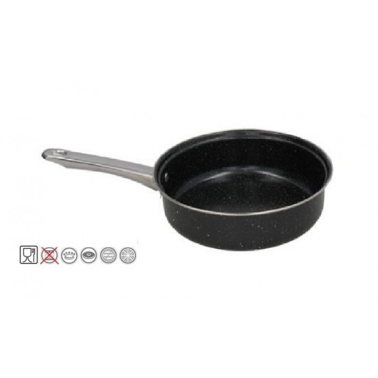 Keptuvė 24*6.5cm neprid. GRANITE CRIS