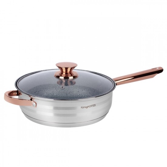 Keptuvė 24*7cm 3mm indukc. s/d BARI Keptuvė 24*7cm 3mm indukc. s/d BARI