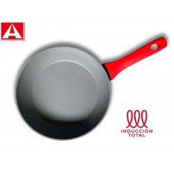 Keptuvė CEREZA ALZA 24cm x 3.5mm indukcinė