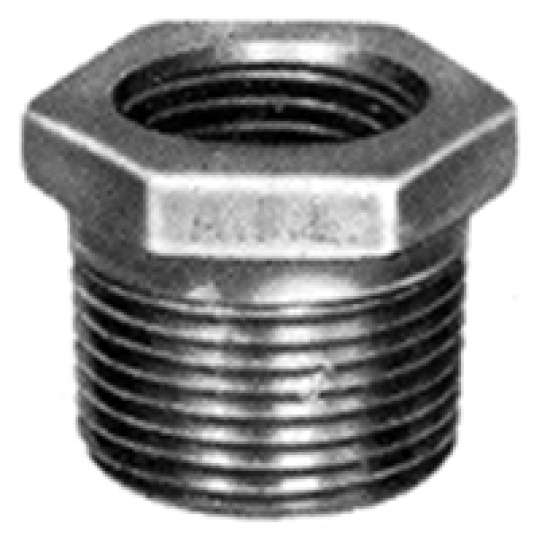 Ketaus redukcija, d , 1''1/2-3/4'', išorė-vidus