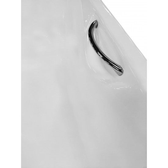 Ketinė vonia DONNI 170x75x41 su rankenomis