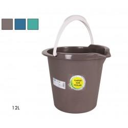 Kibiras 12L su piltuv. plast. ECO IDEA