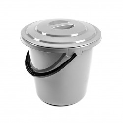 Kibiras 16L plast. su dangčiu 0334/0356