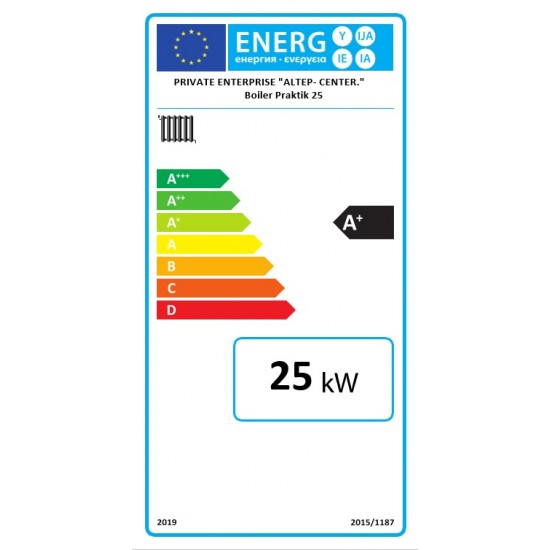 Kieto kuro katilas Altep NEUS-PRAKTIK 25kW