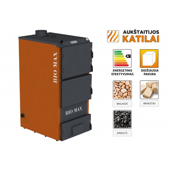 Kieto kuro katilas BIO MAX, 100 kW