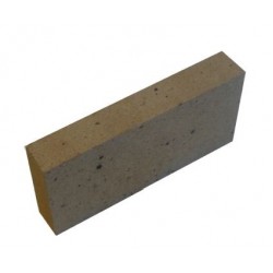 Kieto kuro katilo Vigas šamoto plyta, P4 šoninė stačiakampė 125x40x250 mm