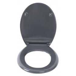 Klozeto dangtis DU07 lėtas dark grey