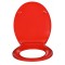 Klozeto dangtis DU07 lėtas red