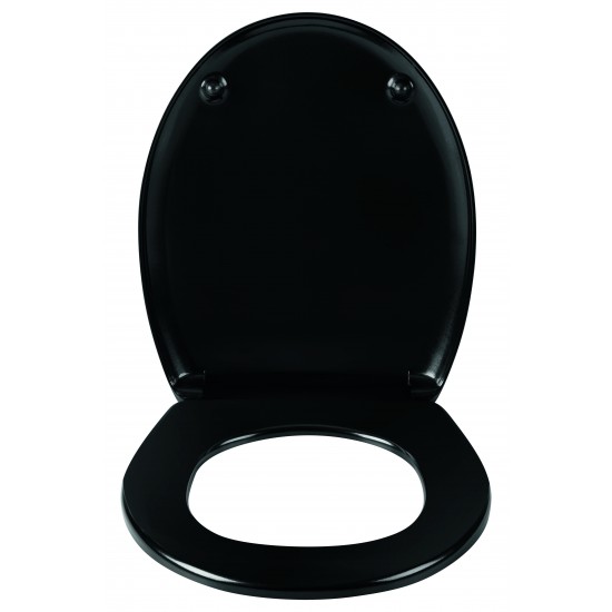 Klozeto dangtis DU11 lėtas black