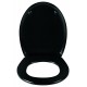 Klozeto dangtis DU11 lėtas black