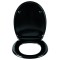 Klozeto dangtis DU12 lėtas black
