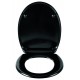 Klozeto dangtis DU12 lėtas black
