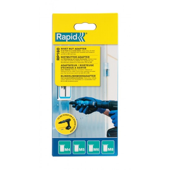 Kniedijimo veržlių adapteris Rapid RP160