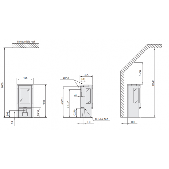 Krosnelė CONTURA C856:1 Style, juoda (998452,998662)