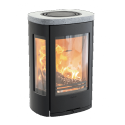 Krosnelė Contura C856W:3 STYLE, juoda, montuojama ant sienos (998489, 203150)