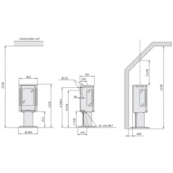 Krosnelė CONTURA C886G:1 Style balta (998498, 998664)
