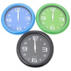 Laikrodis plast. sieninis 20cm NGV0490