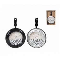 Laikrodis plast. sieninis 25*6*38cm CHEF