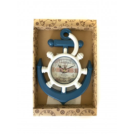 Laikrodis plast. sieninis 27.5cm SEA
