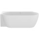 Laisvai pastatoma vonia Ravak Freedom Corner II Tec 175x86, L balta su chromuotais priedais