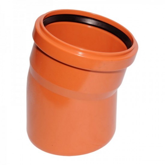 Lauko kanalizacijos alkūnė Wavin, d , 315, 15*