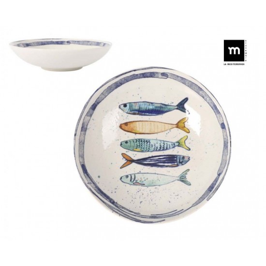 Lėkštė 21cm gili PEIXE