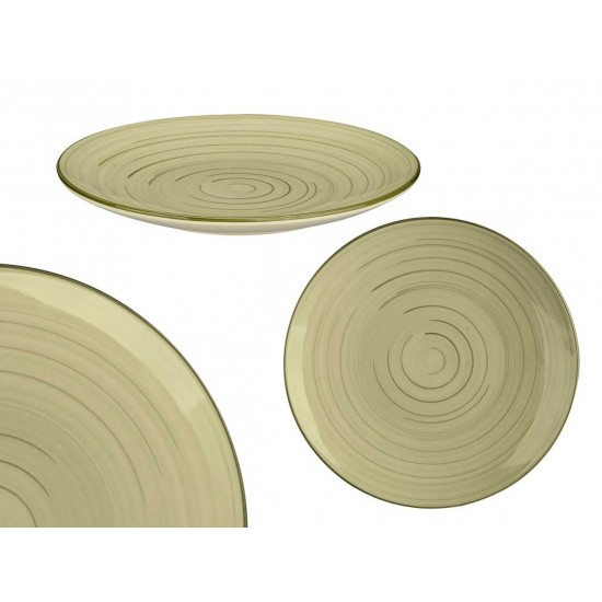 Lėkštė 26cm OLIVE SPIRAL Lėkštė 26cm OLIVE SPIRAL