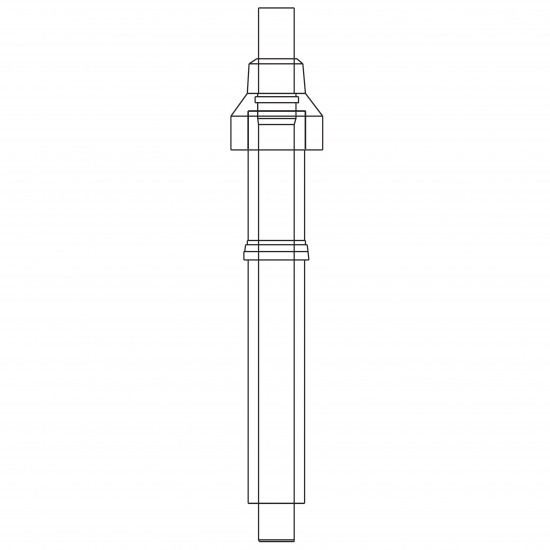 LIK vertikali ortakio-dūmtraukio sistema d80/125 (terakot sp. 1,1m)