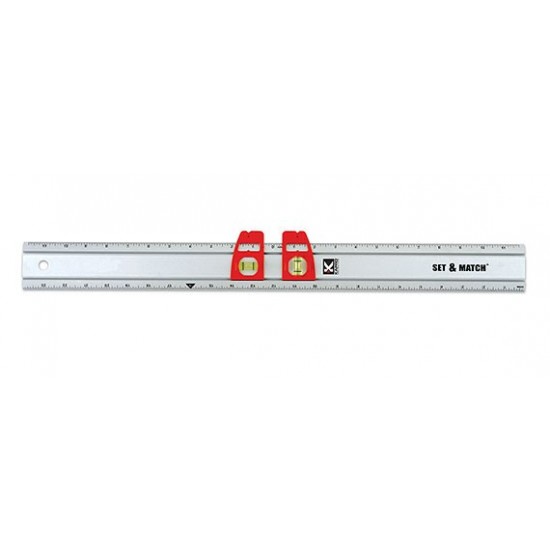 Liniuotė su 2 slankiojančiom akim 100 cm Liniuotė su 2 slankiojančiom akim 100 cm