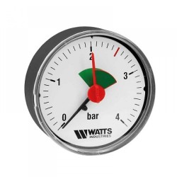 Manometras Watts, 1/4'', 4 bar MHA 63/4