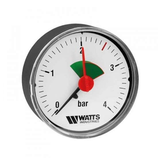 Manometras Watts, 1/4'', 4 bar MHA 63/4