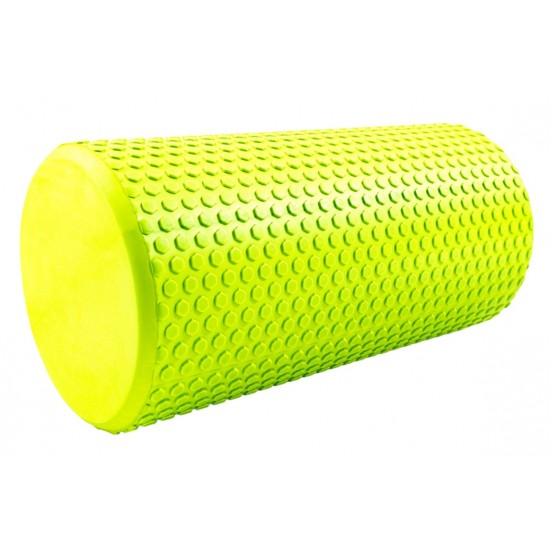 Masažinis jogos volas SANRO Foam roll 30*15cm Salotinis