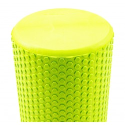 Masažinis jogos volas SANRO Foam roll 30*15cm Salotinis