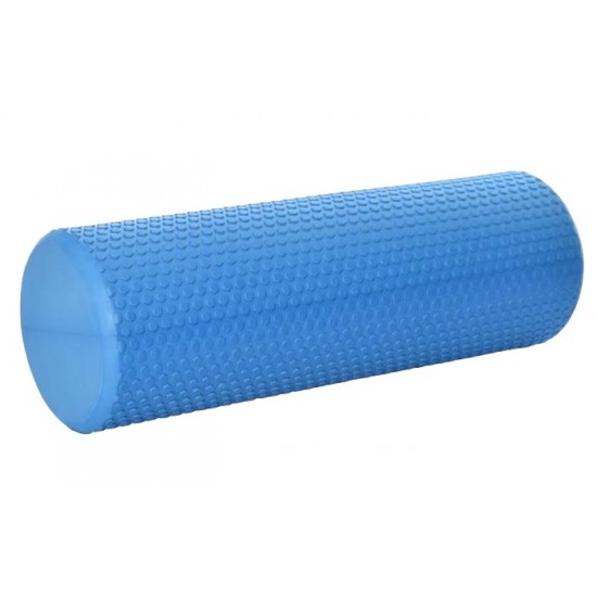 Masažinis jogos volas SANRO Foam roll 45*15cm Mėlynas