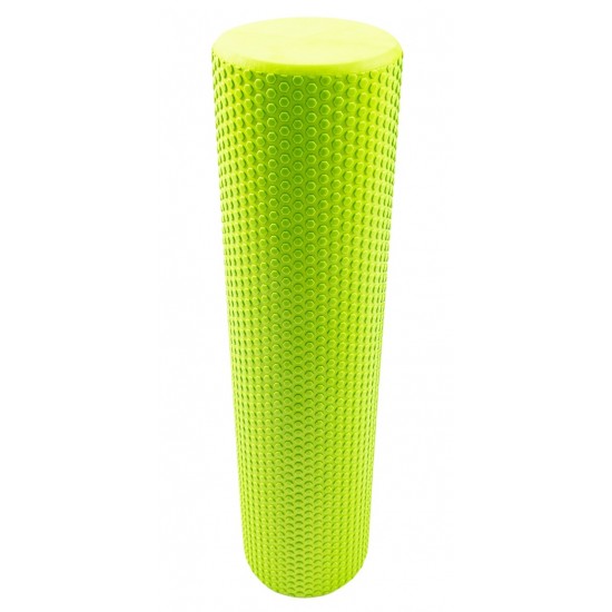 Masažinis jogos volas SANRO Foam roll 60*15cm Salotinis