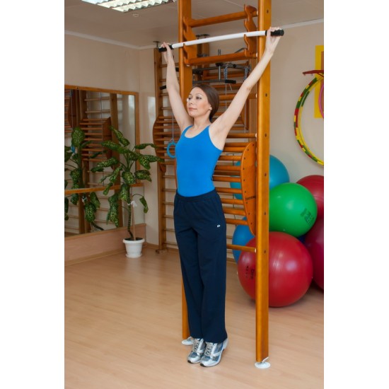 Medinė švediška gimnastikos sienelė STANDART D-7 230x64cm Medinė švediška gimnastikos sienelė STANDART D-7 230x64cm